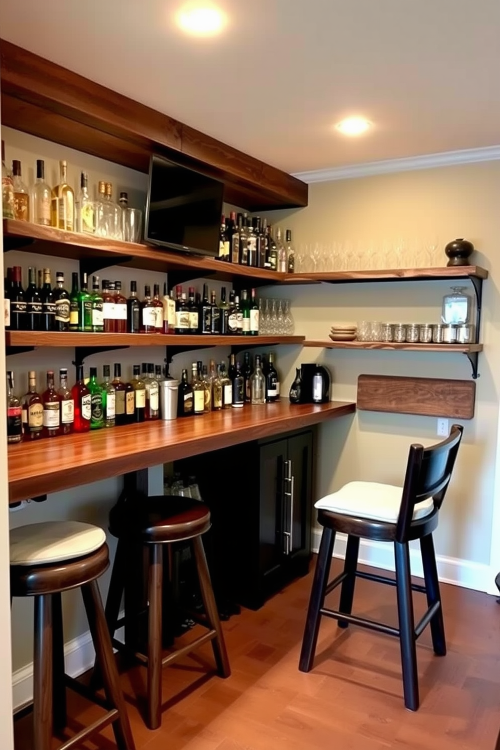 Basement Dry Bar Design Ideas 1