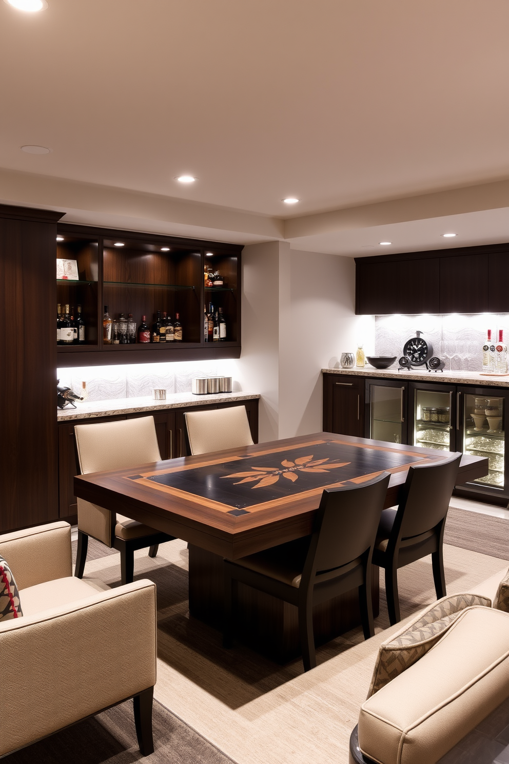 Basement Dry Bar Design Ideas 21