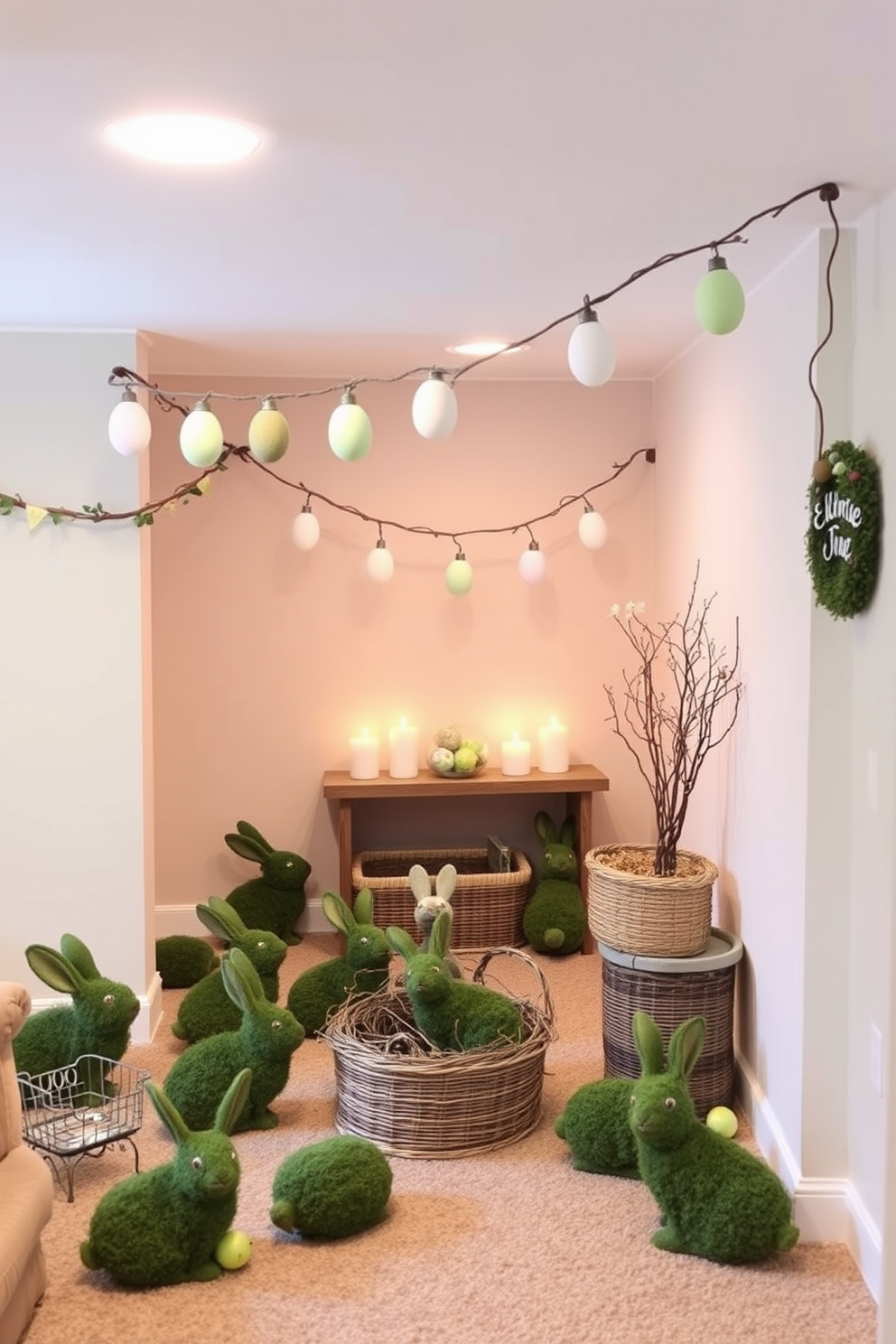 Basement Easter Decorating Ideas 11