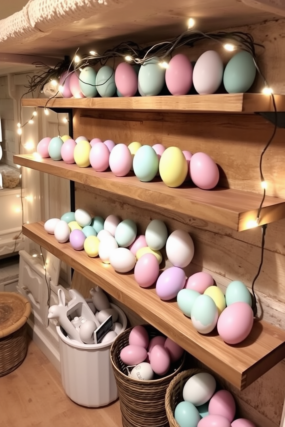 Basement Easter Decorating Ideas 23