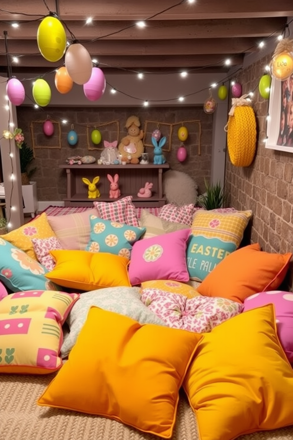 Basement Easter Decorating Ideas 27