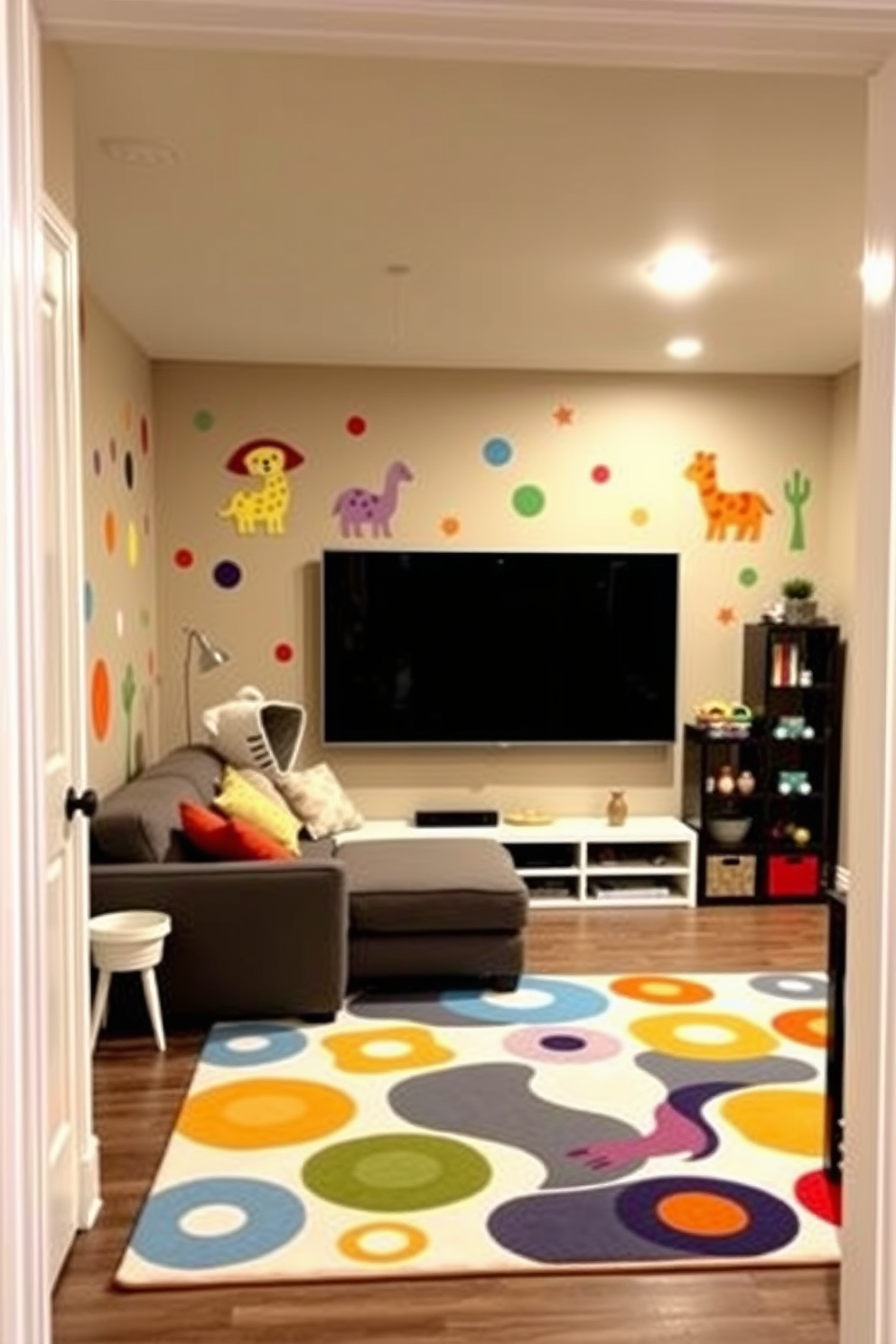 Basement Family Room Design Ideas 18 2