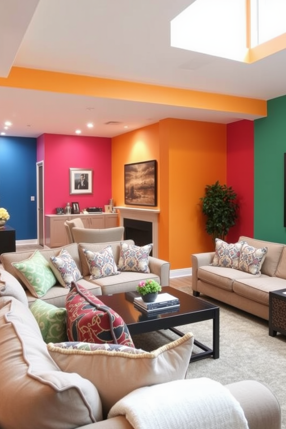 Basement Family Room Design Ideas 4 2