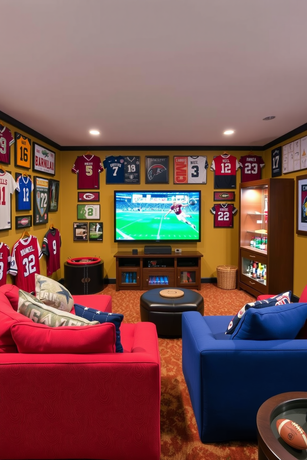 Basement Game Room Design Ideas 18