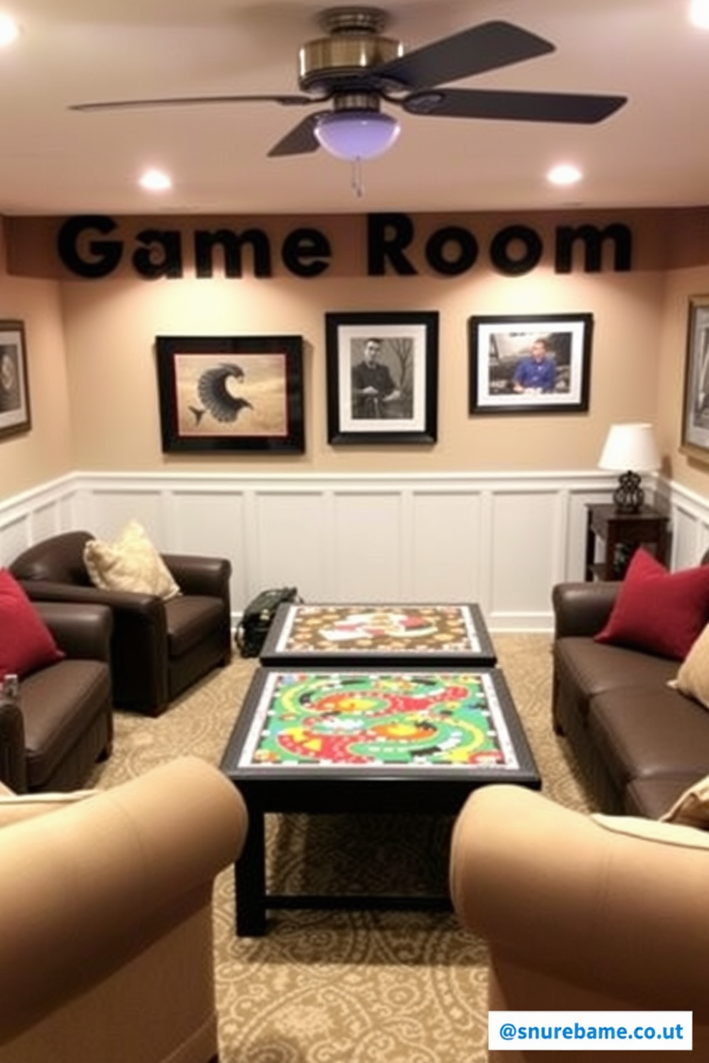 Basement Game Room Design Ideas 23