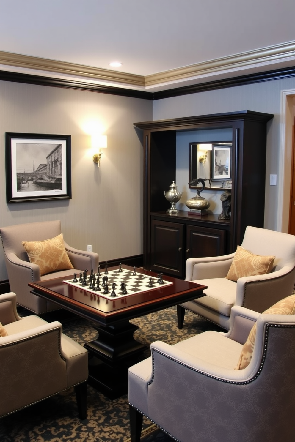 Basement Game Room Design Ideas 24