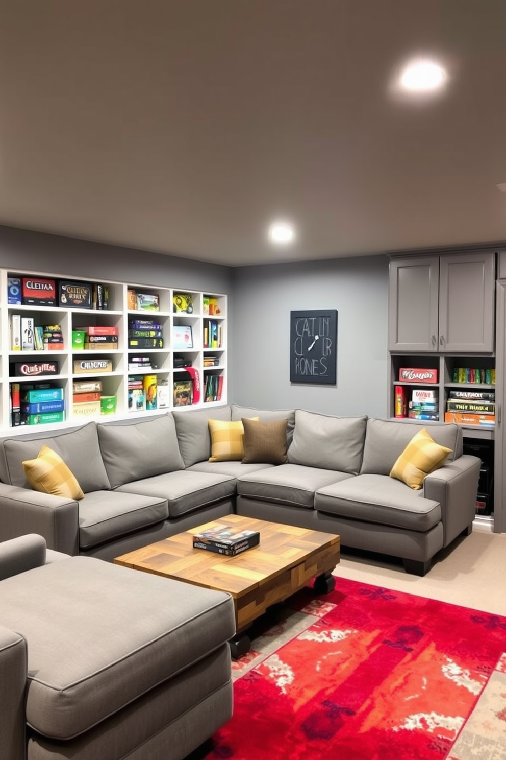 Basement Game Room Design Ideas 29