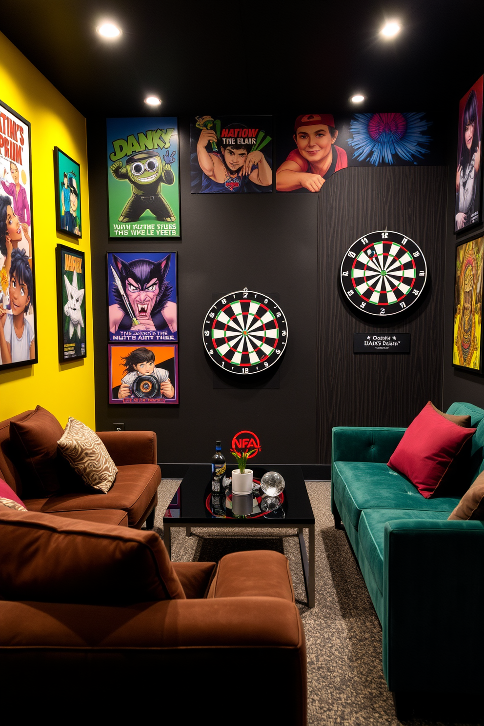 Basement Game Room Design Ideas 5