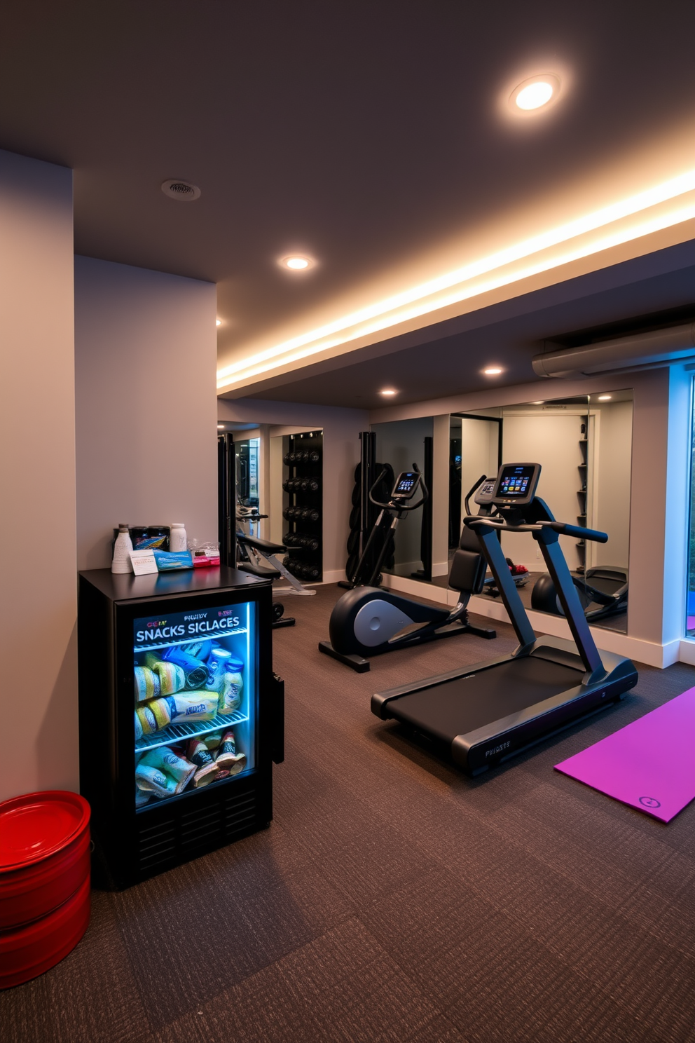 Basement Gym Design Ideas 14