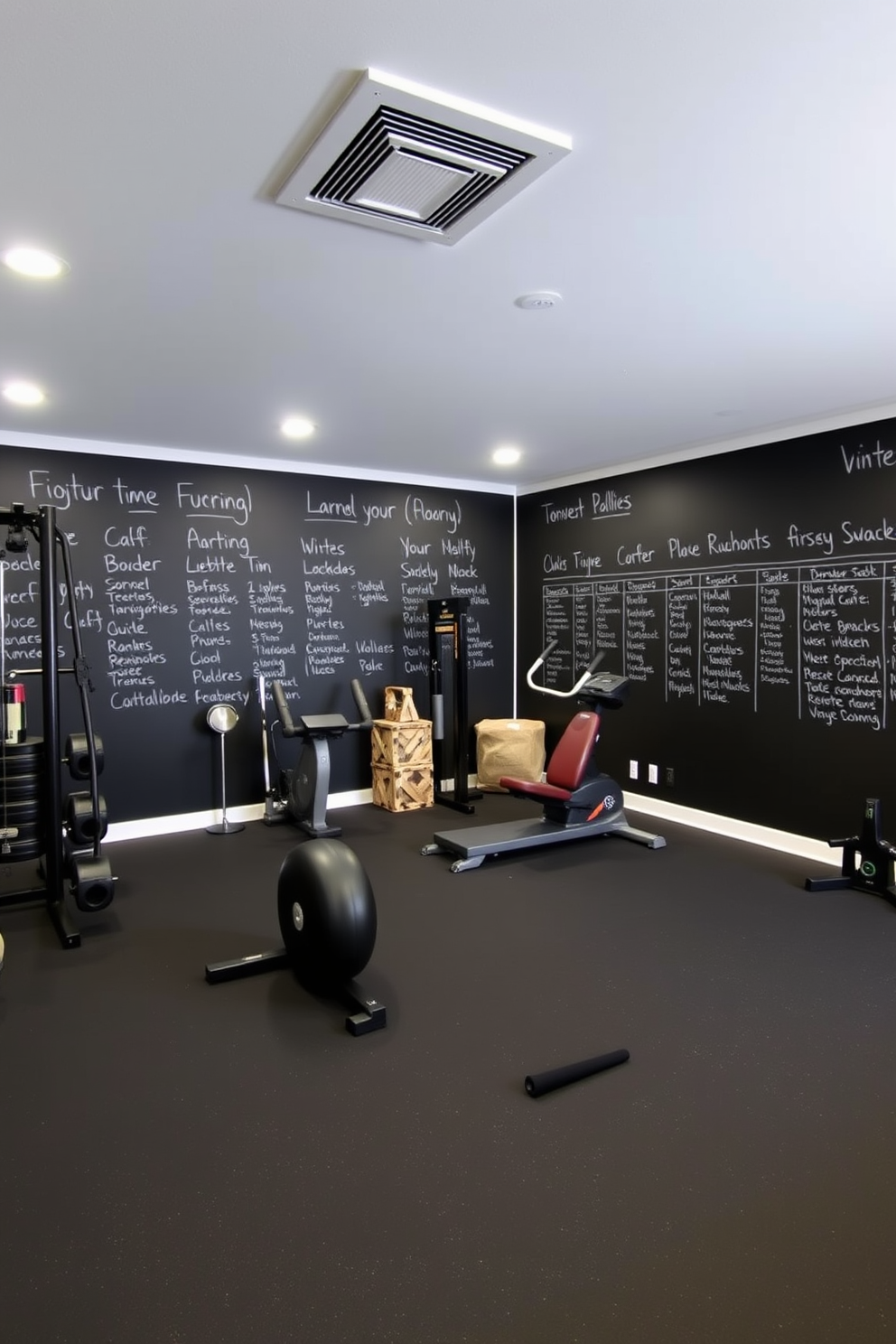 Basement Gym Design Ideas 18