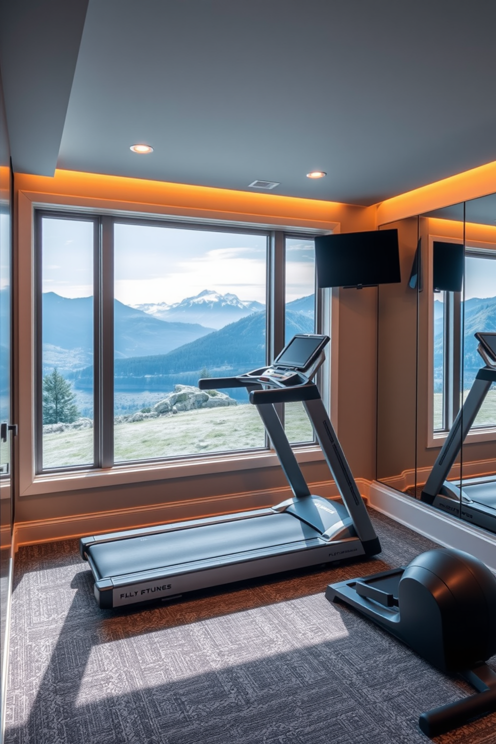 Basement Gym Design Ideas 26