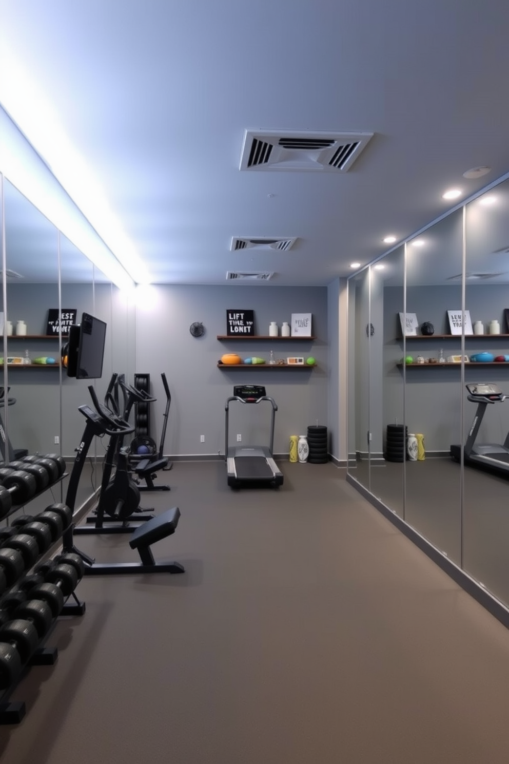 Basement Gym Design Ideas 4