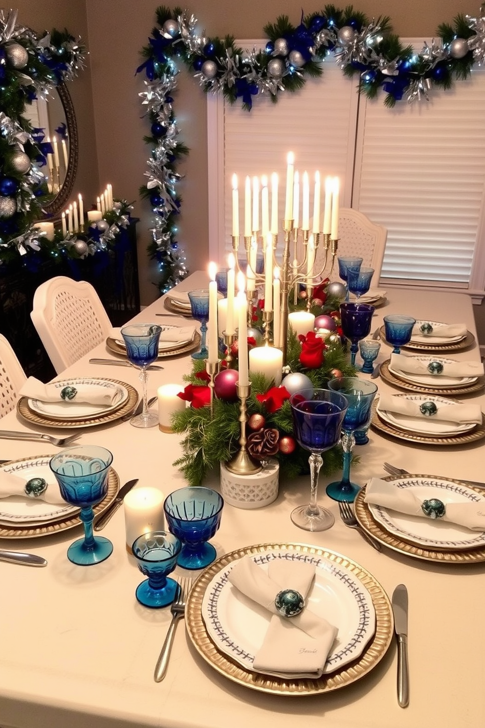 Basement Hanukkah Decorating Ideas 19