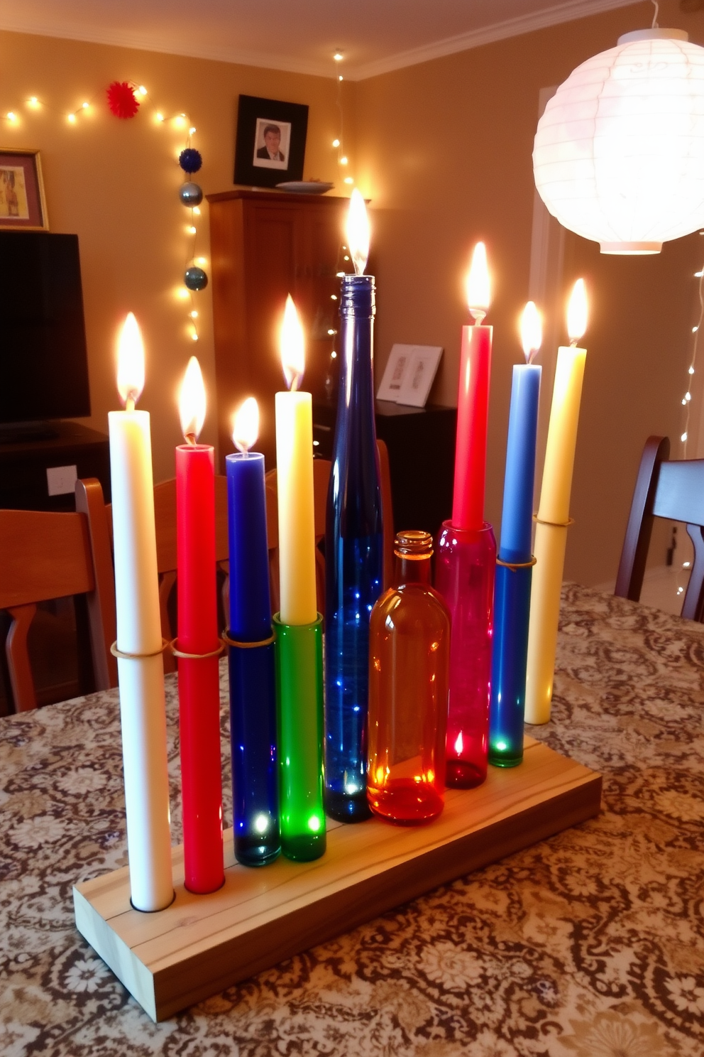 Basement Hanukkah Decorating Ideas 2