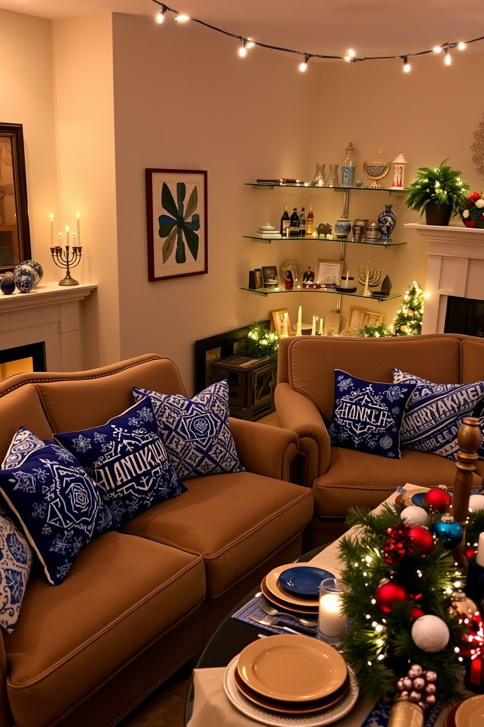 Basement Hanukkah Decorating Ideas 8