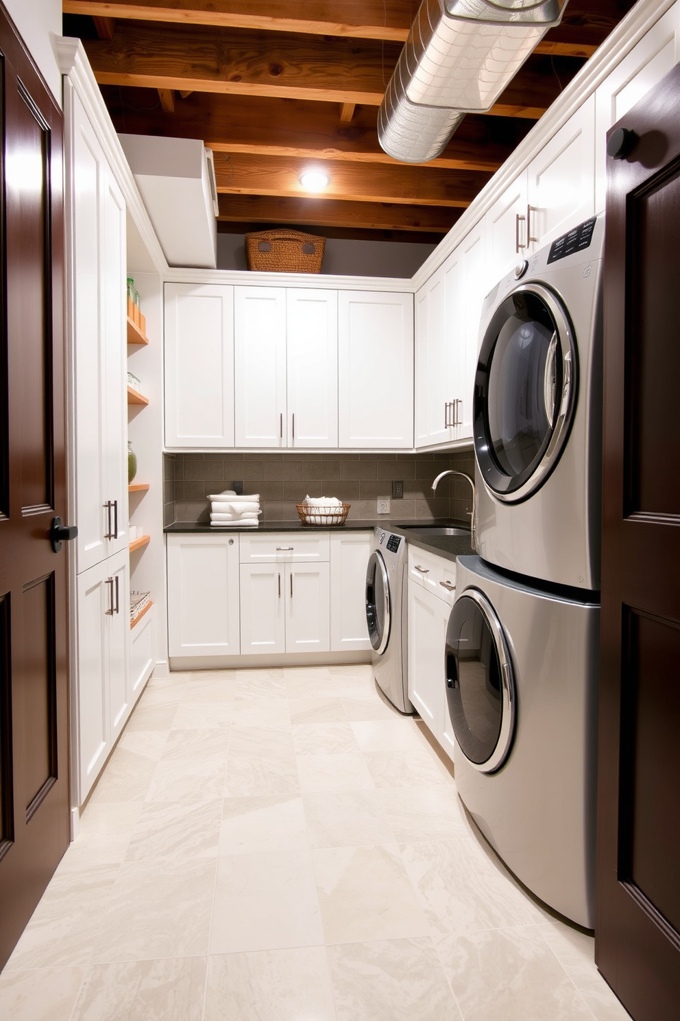 Basement Laundry Room Design Ideas 29