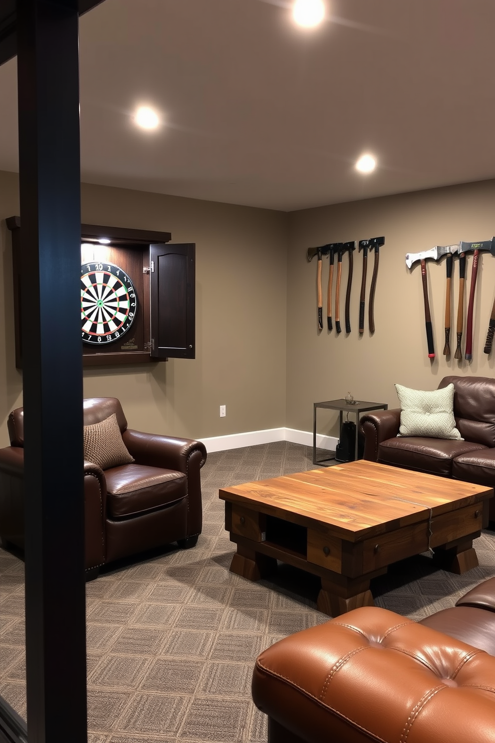 Basement Man Cave Design Ideas 12