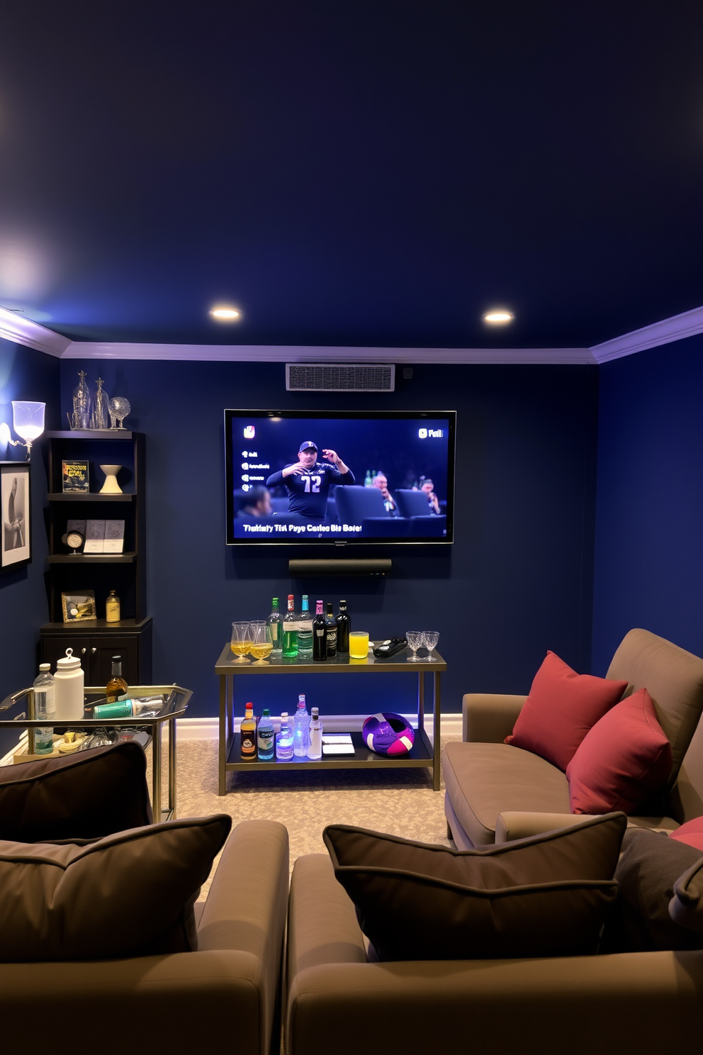 Basement Man Cave Design Ideas 15