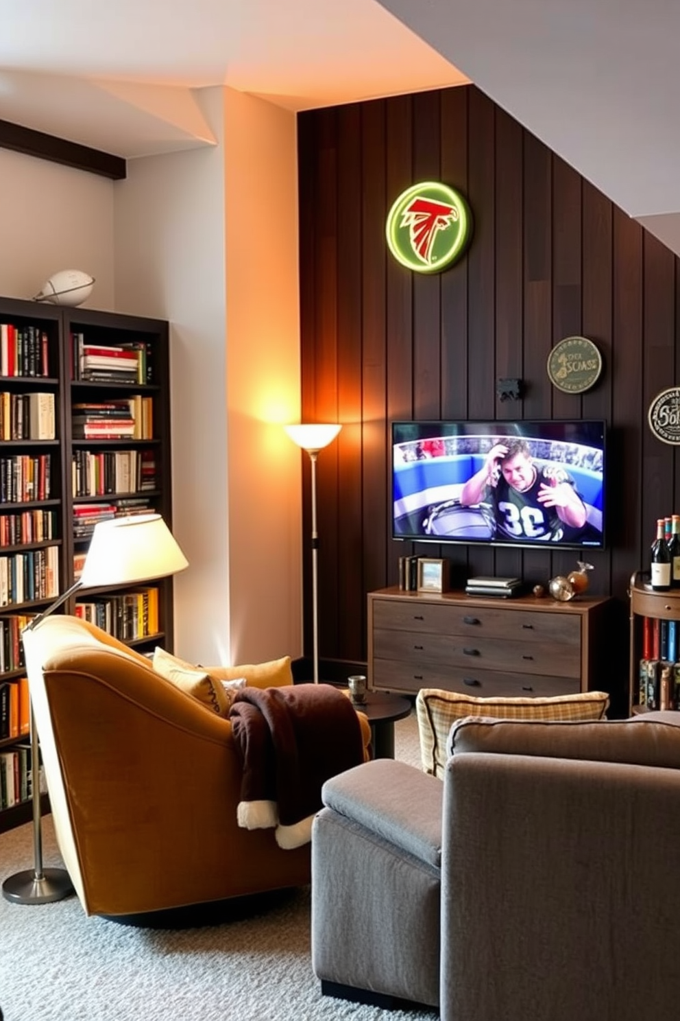 Basement Man Cave Design Ideas 20