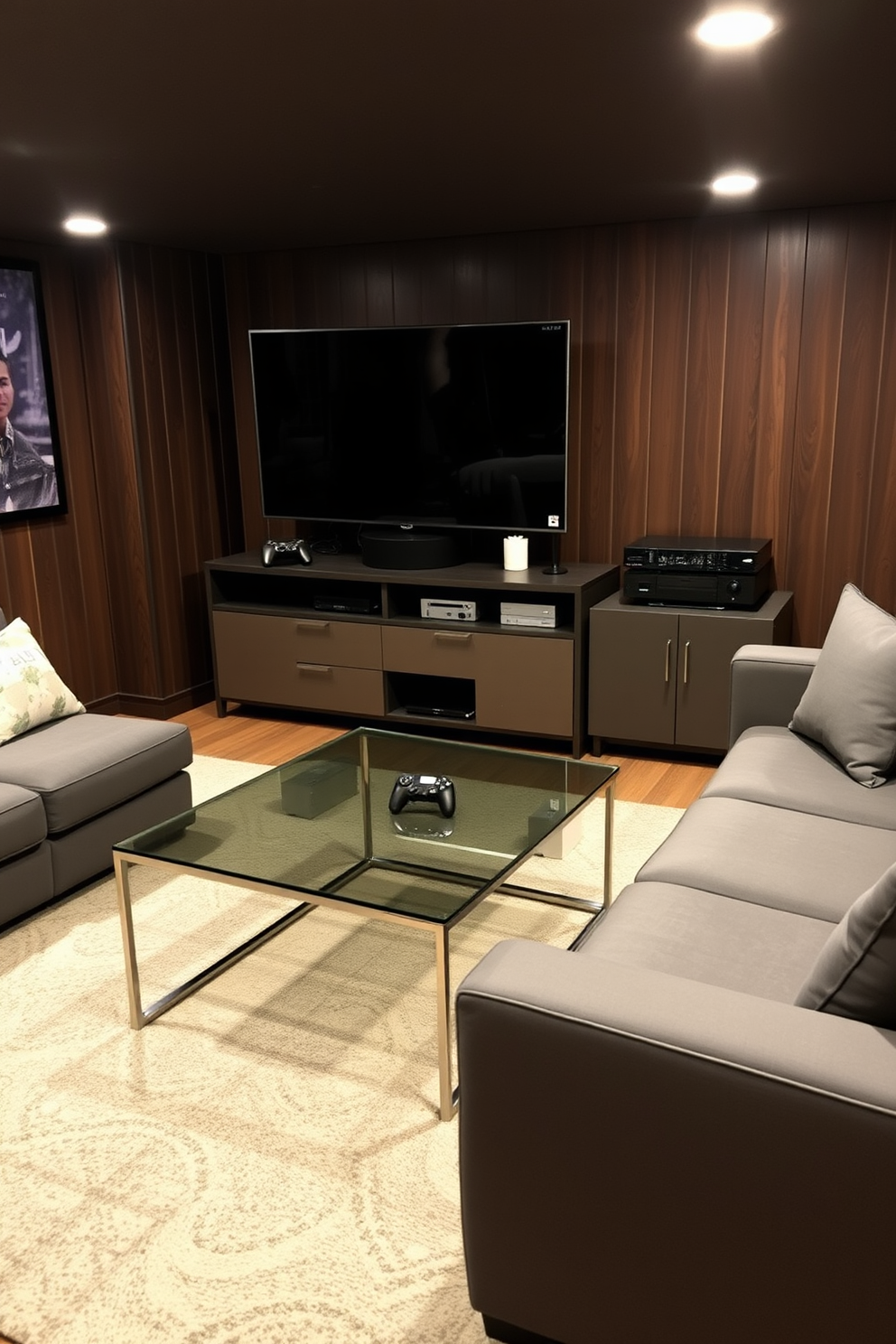 Basement Man Cave Design Ideas 23