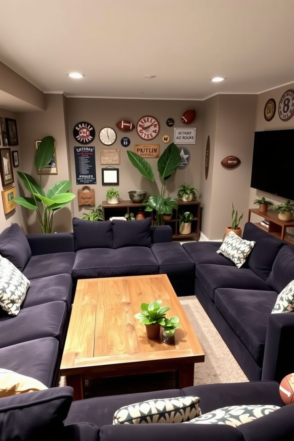 Basement Man Cave Design Ideas 24