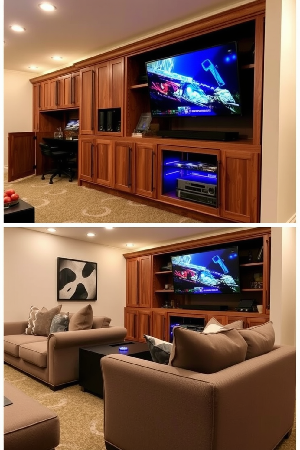 Basement Man Cave Design Ideas 26