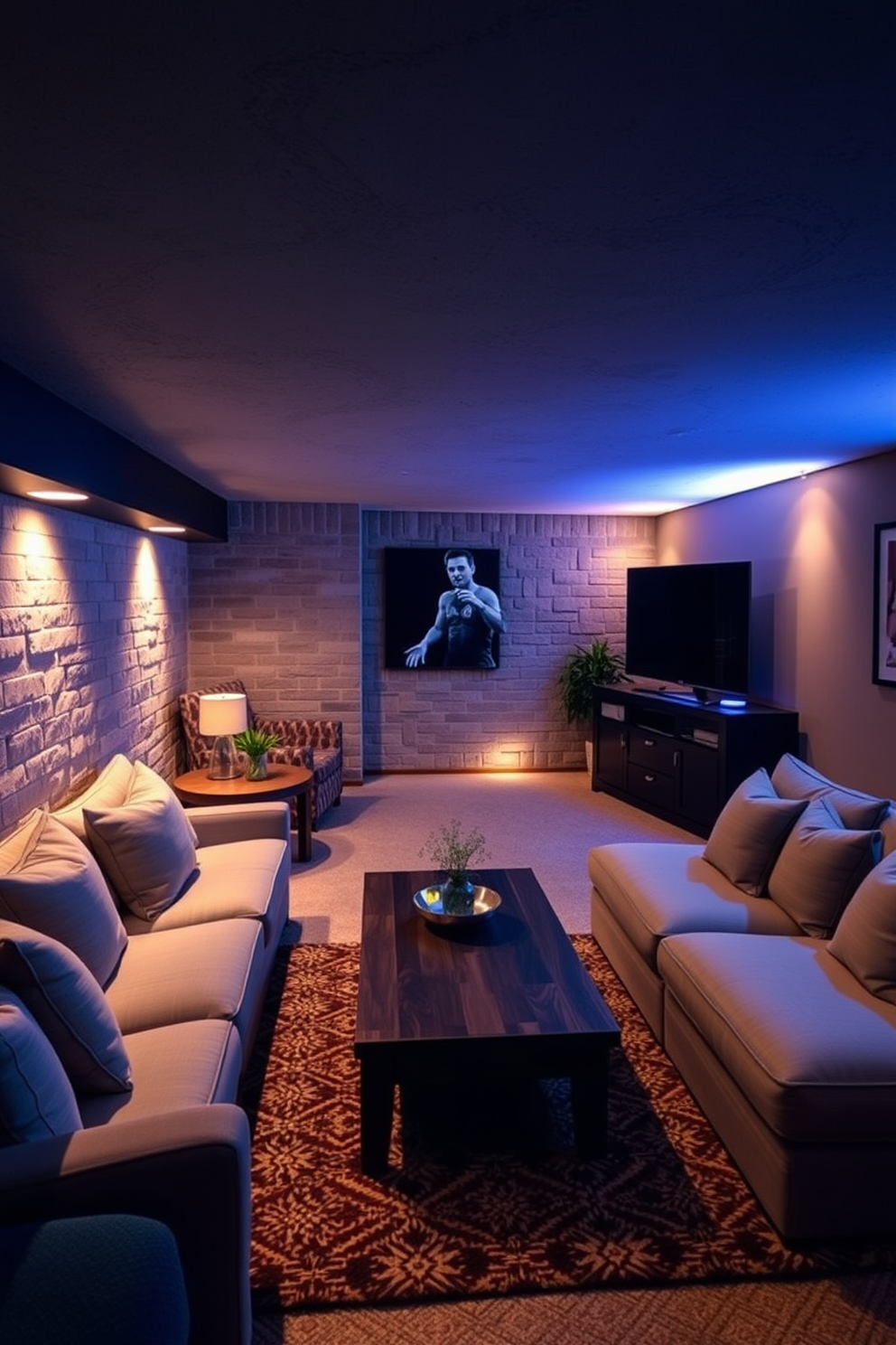 Basement Man Cave Design Ideas 30