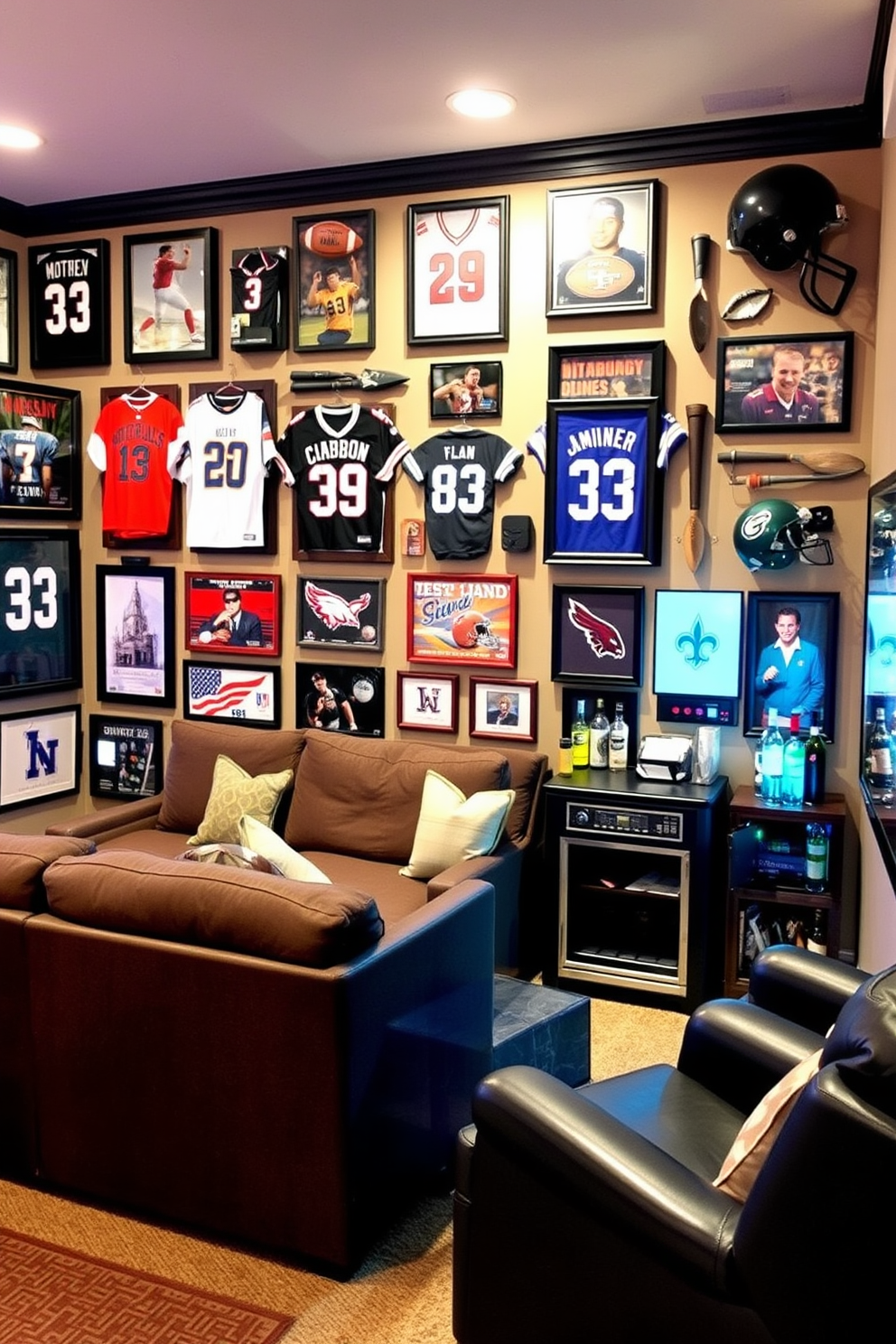 Basement Man Cave Design Ideas 5