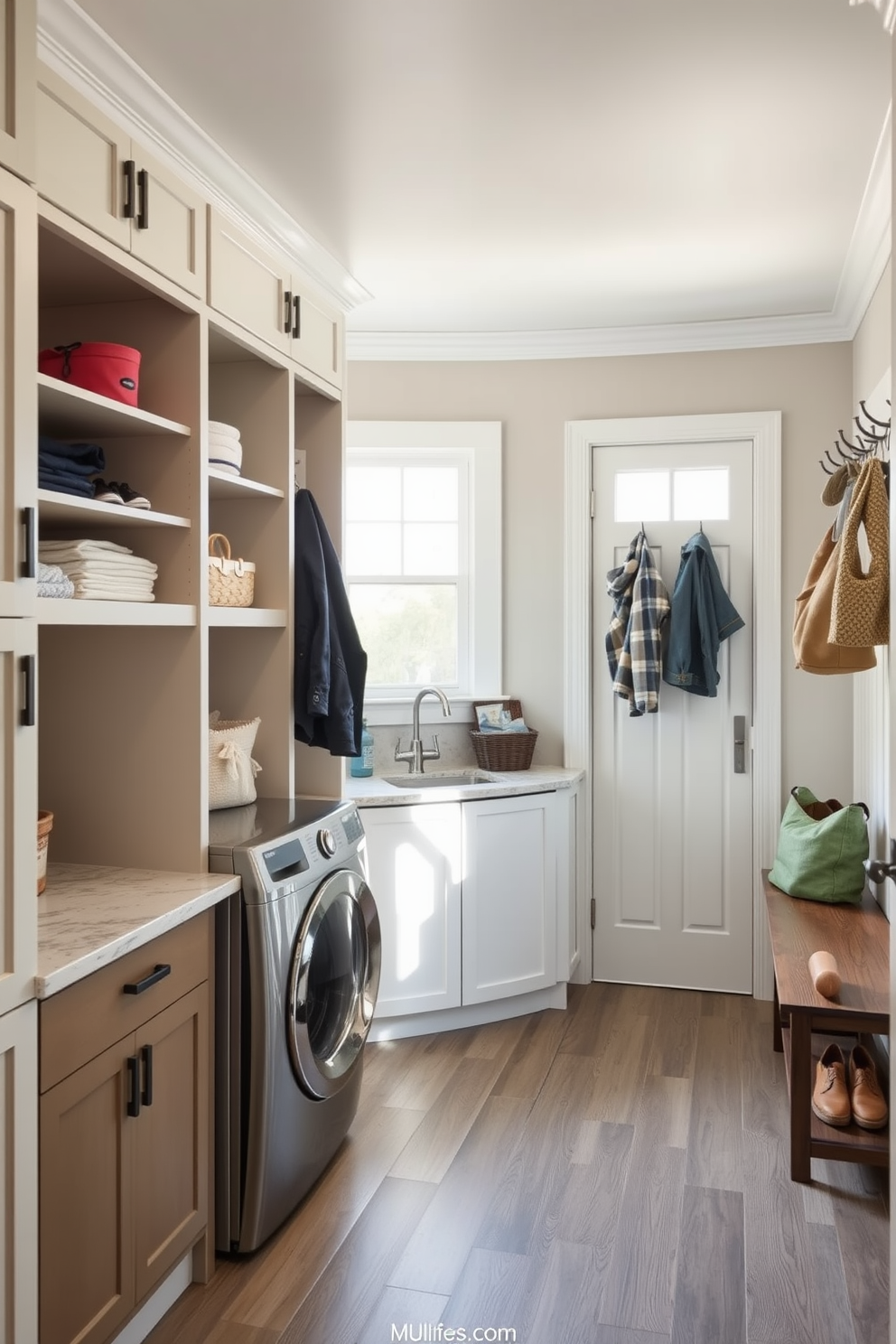 Basement Mudroom Design Ideas 14