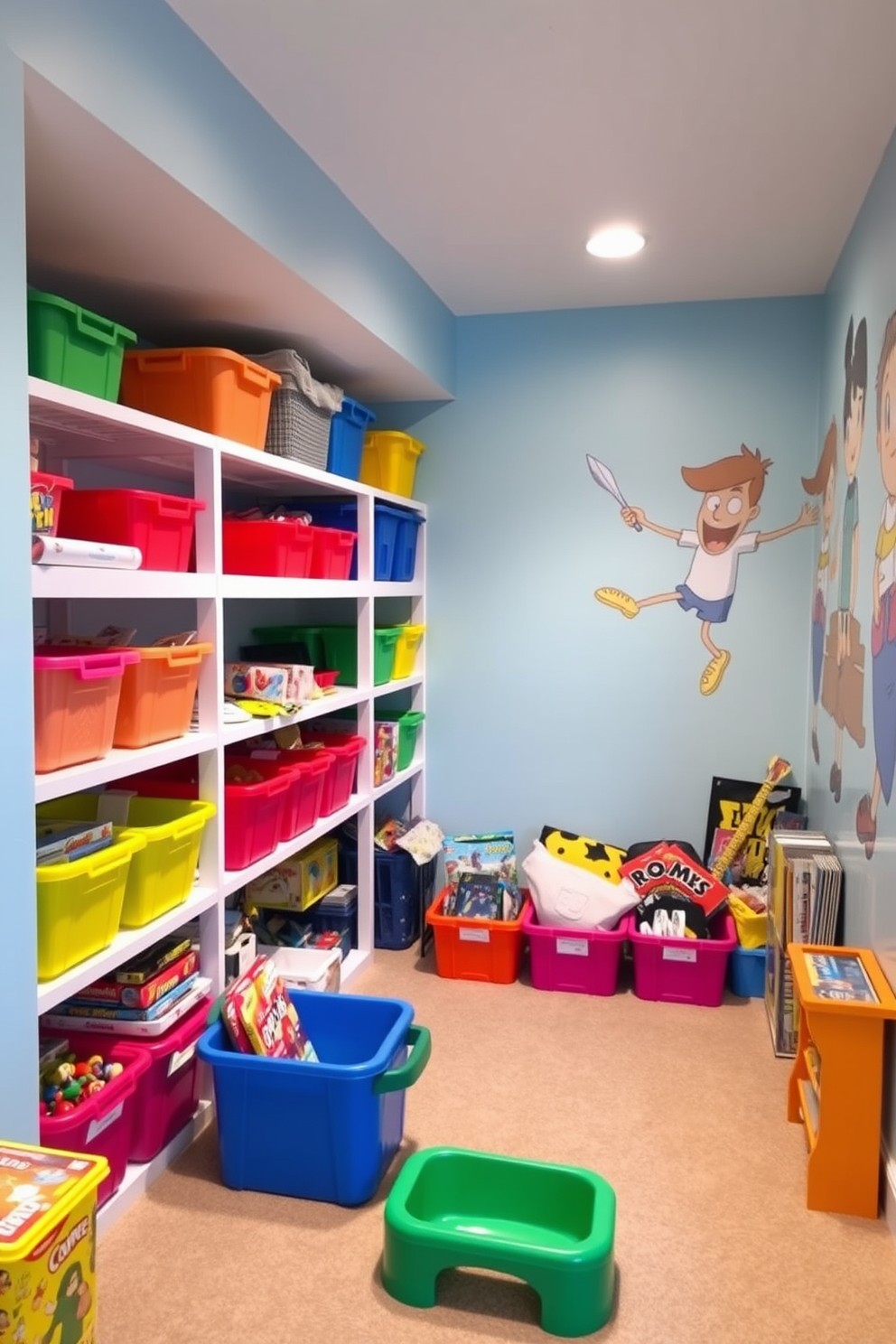 Basement Playroom Design Ideas 11