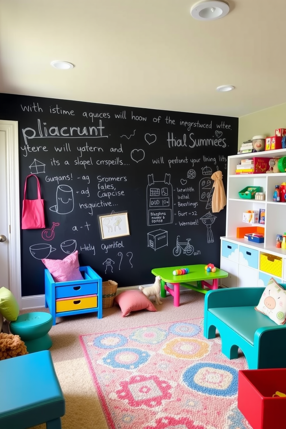 Basement Playroom Design Ideas 6