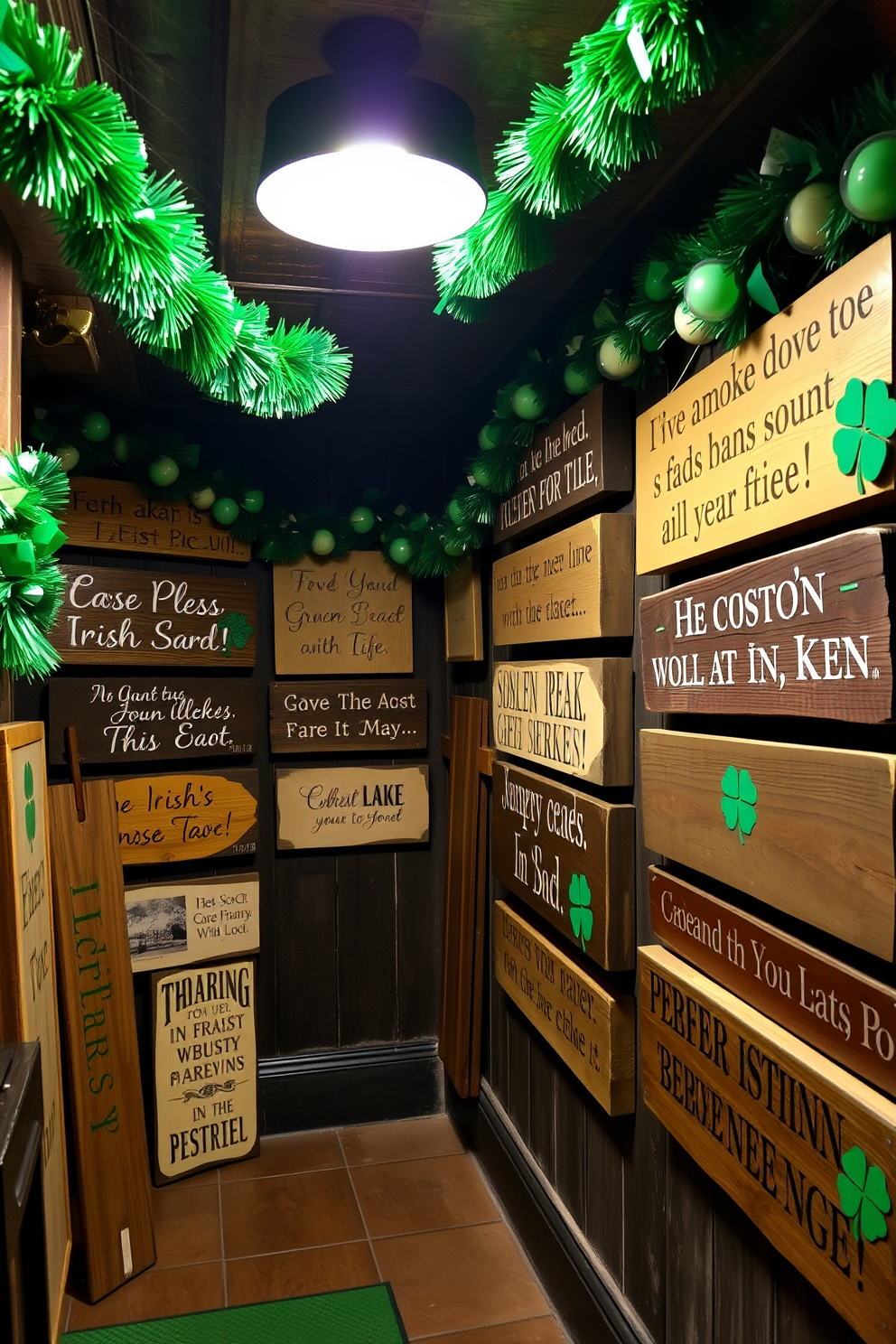 Basement St Patricks Day Decorating Ideas 13