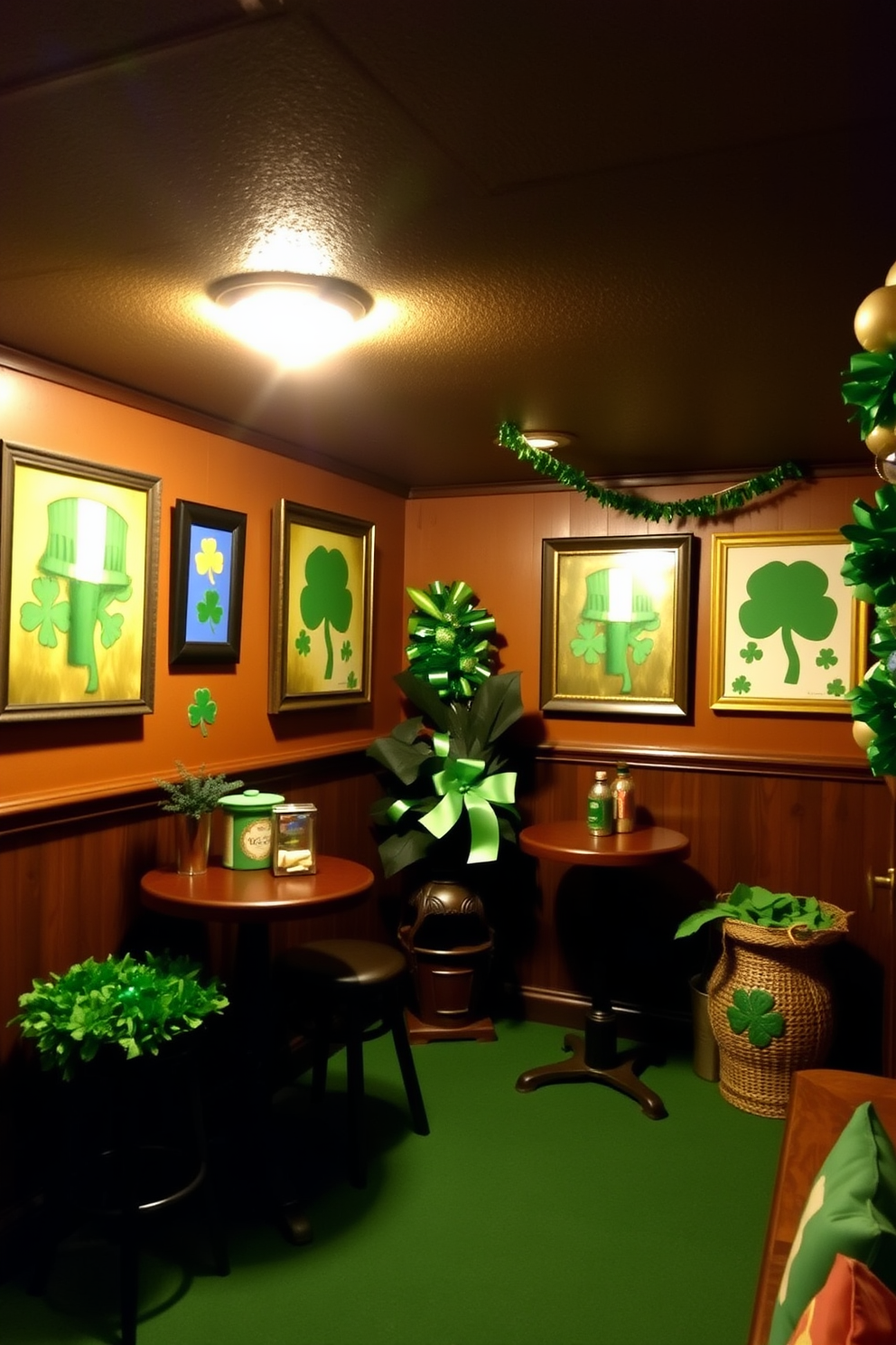 Basement St Patricks Day Decorating Ideas 16