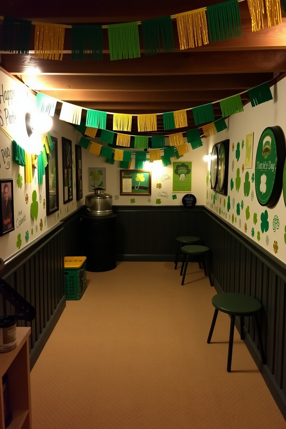 Basement St Patricks Day Decorating Ideas 18