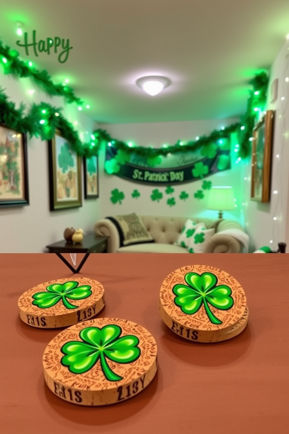 Basement St Patricks Day Decorating Ideas 20