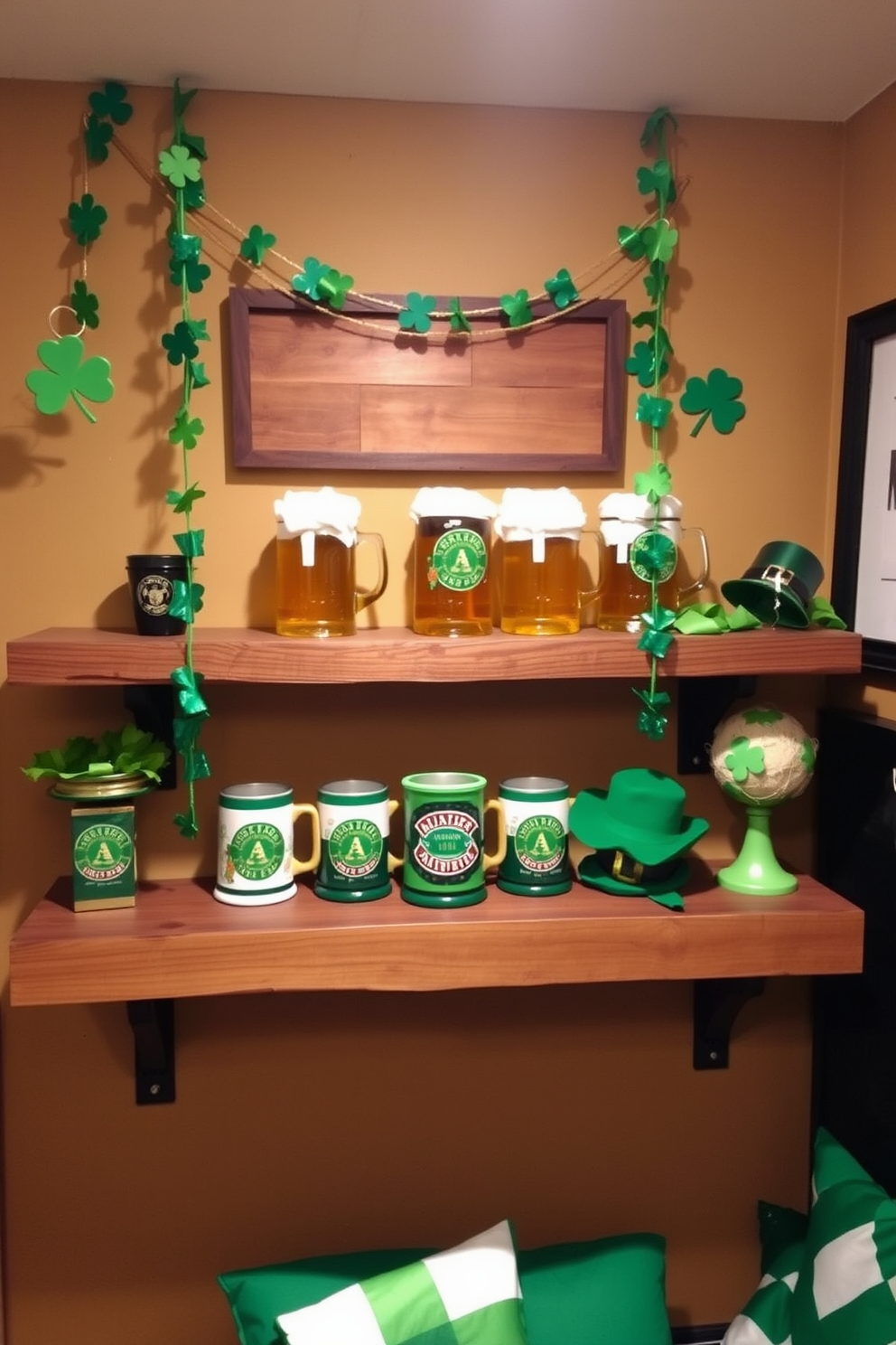 Basement St Patricks Day Decorating Ideas 23