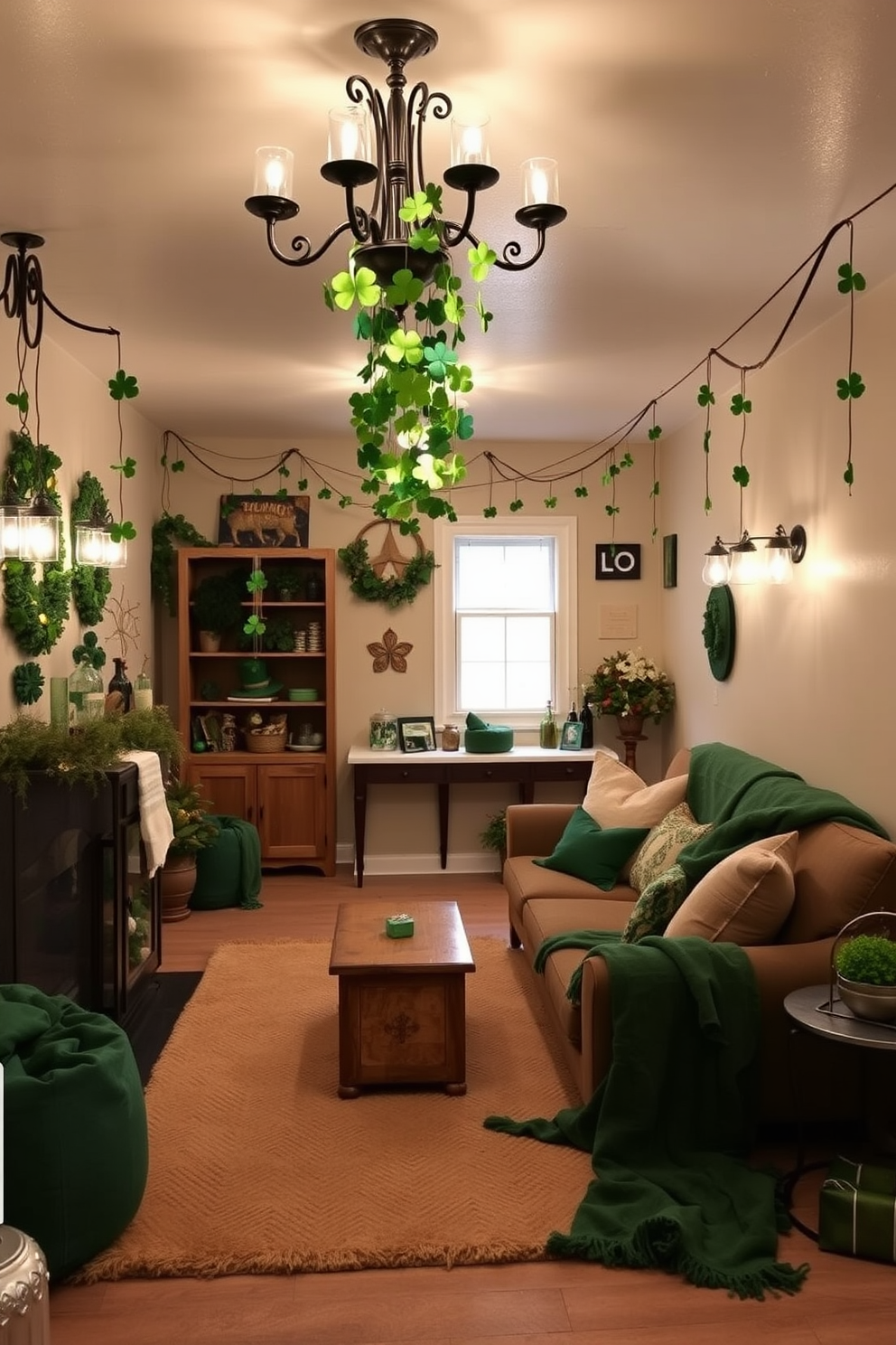 Basement St Patricks Day Decorating Ideas 24