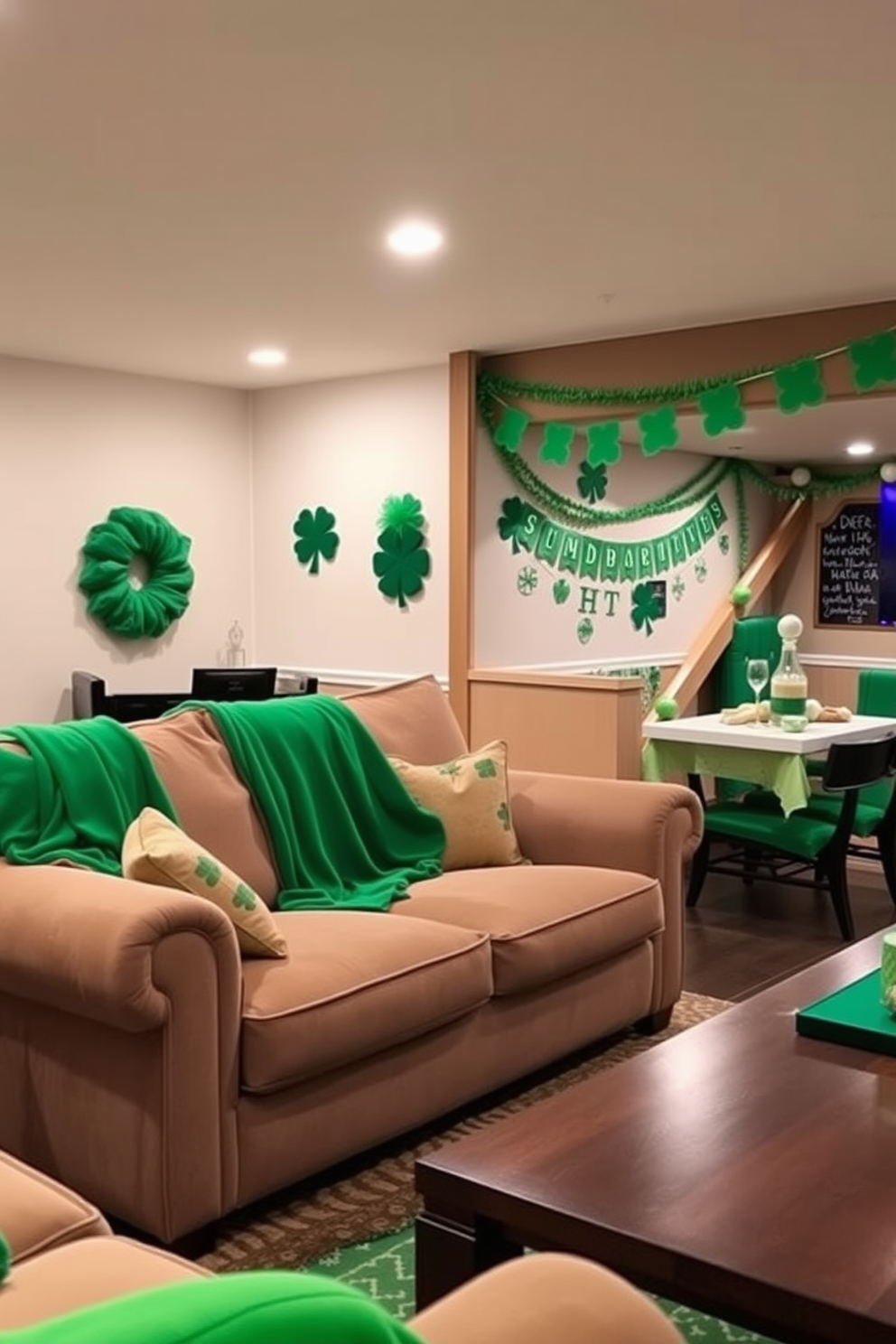 Basement St Patricks Day Decorating Ideas 26