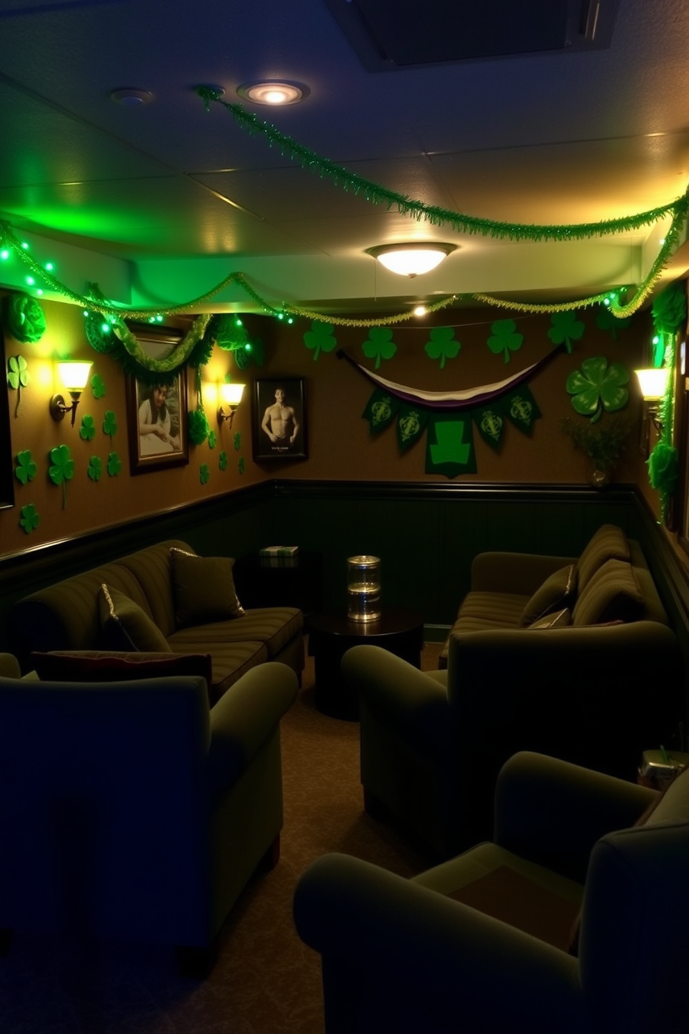 Basement St Patricks Day Decorating Ideas 27