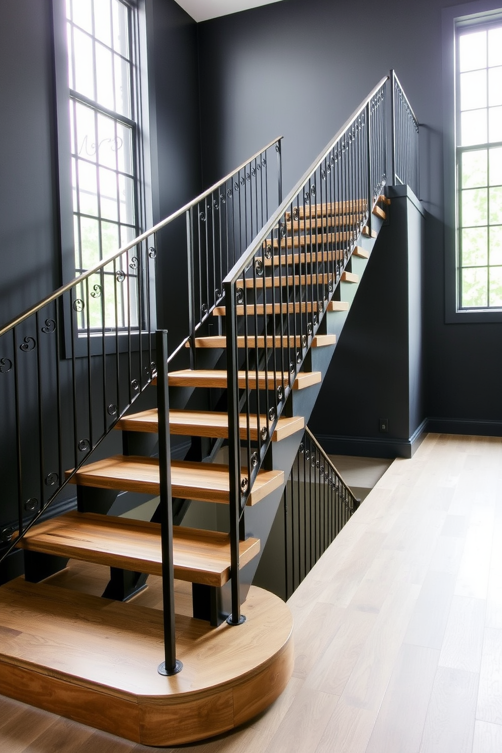 Basement Staircase Design Ideas 11