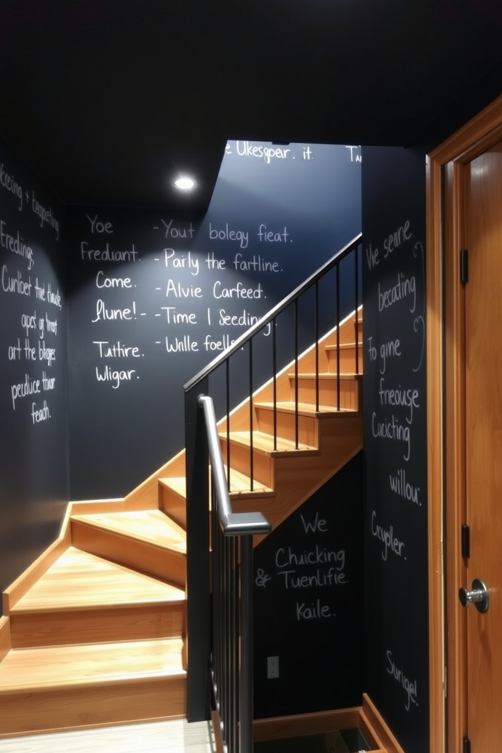 Basement Staircase Design Ideas 7