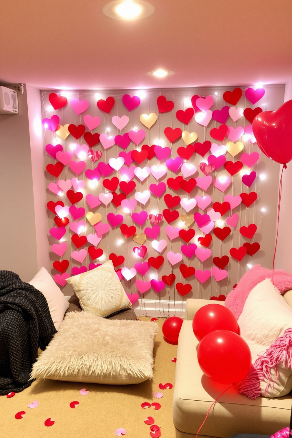 Basement Valentines Day Decorating Ideas 24