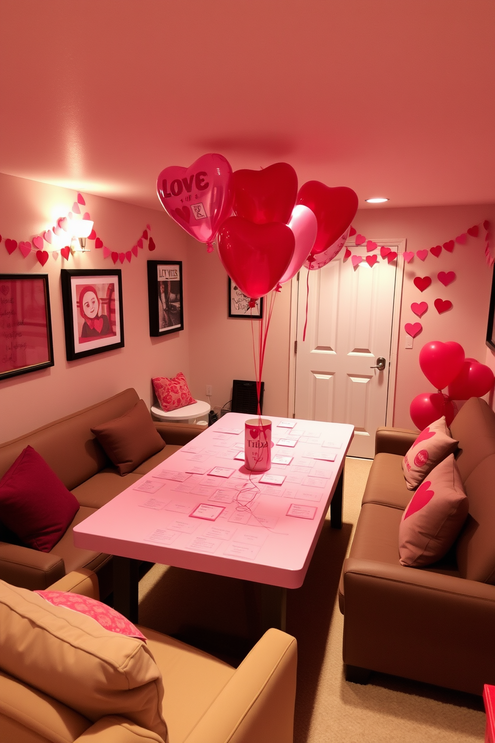 Basement Valentines Day Decorating Ideas 30