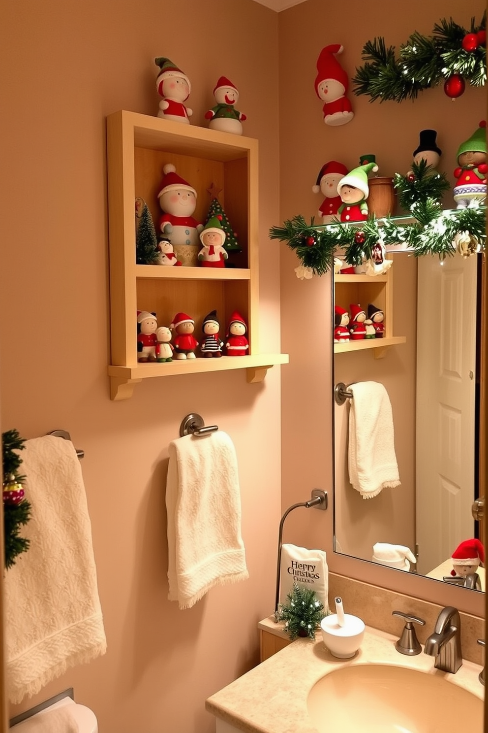 Bathroom Christmas Decorating Ideas 12