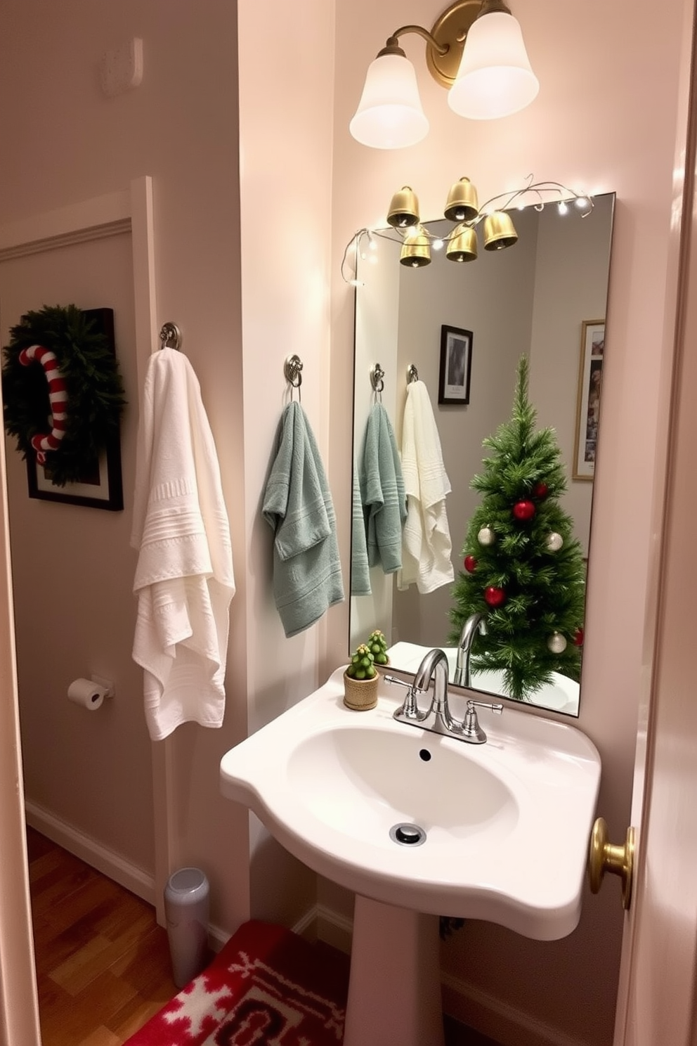 Bathroom Christmas Decorating Ideas 14