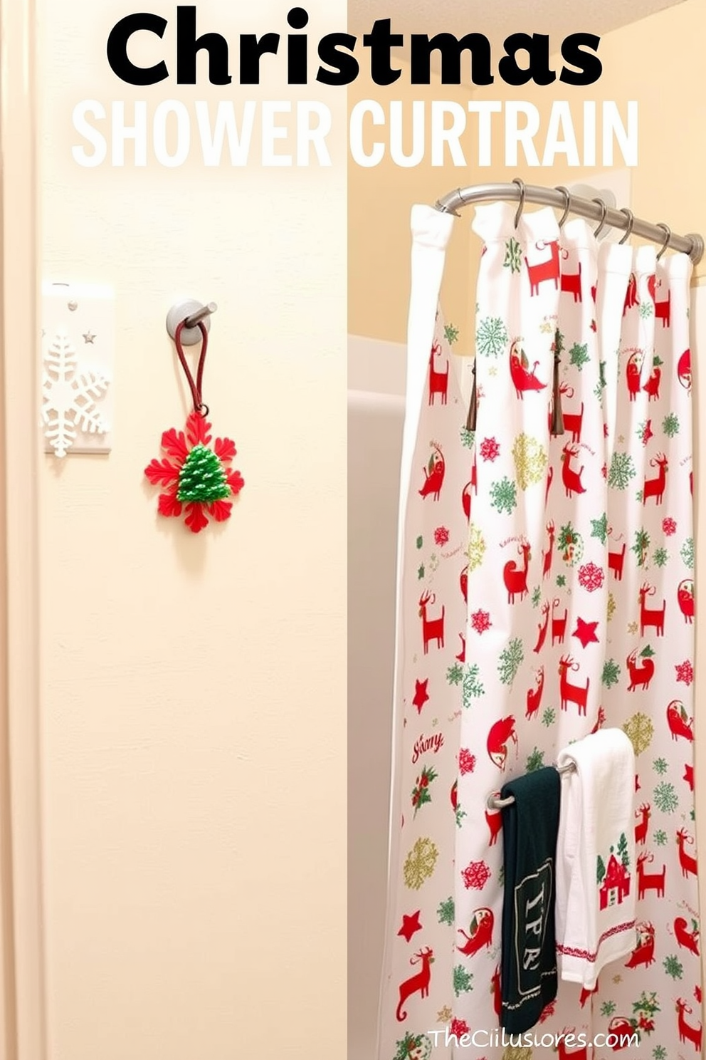 Bathroom Christmas Decorating Ideas 17