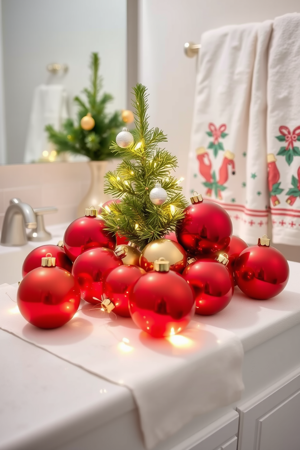 Bathroom Christmas Decorating Ideas 18