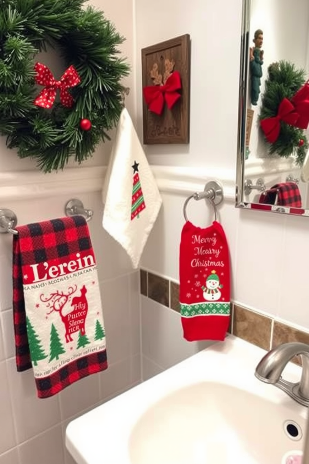 Bathroom Christmas Decorating Ideas 2