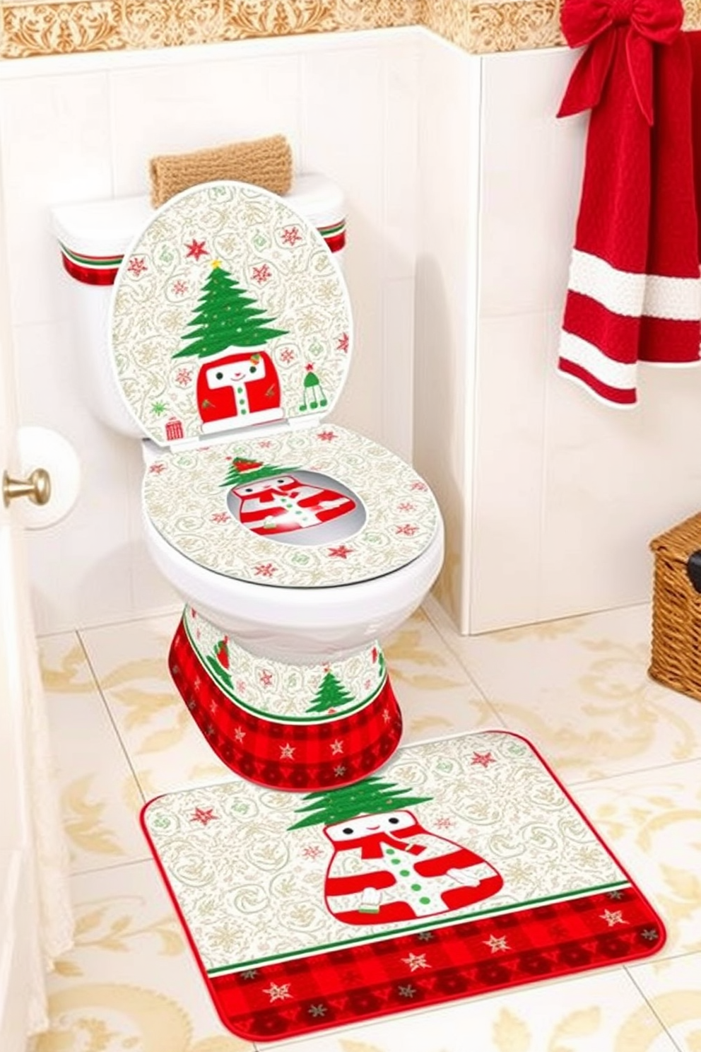 Bathroom Christmas Decorating Ideas 25