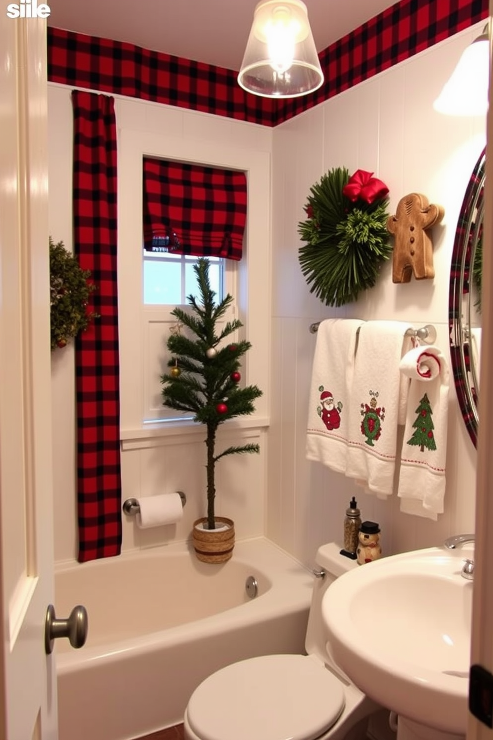 Bathroom Christmas Decorating Ideas 28